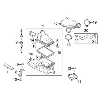 Mazda OE - Engine / Transaxle - Air Intake