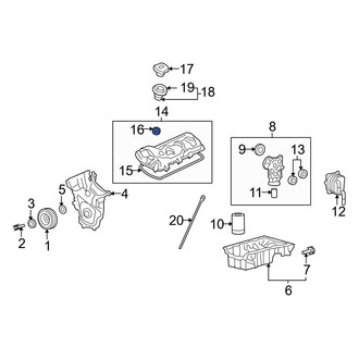 Mazda OE - Engine Valve Cover Bushing
