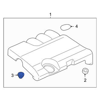 Mazda OE - Engine Cover Grommet