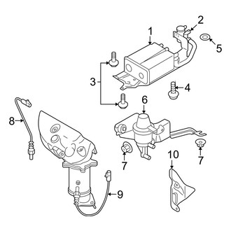 Mazda OE - Emission System - Emission Components