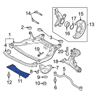 Mazda OE - Front Suspension Subframe Crossmember