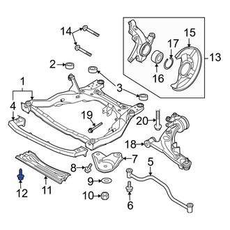 Mazda OE - Battery Tray Bolt