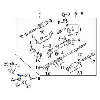 Mazda OE - Steering Tie Rod End Cotter Pin