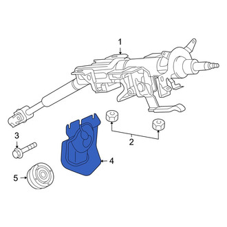Mazda OE - Upper Steering Column Cover