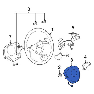 Mazda OE - Steering Wheel Air Bag