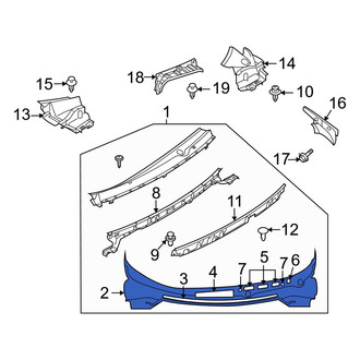 Mazda OE - Cowl Cover Seal