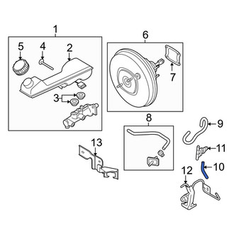 Mazda OE - Brake Vacuum Hose