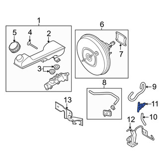 Mazda OE - Brake Vacuum Hose Connector