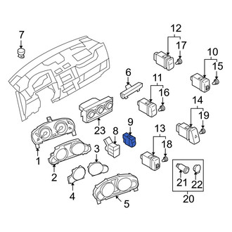Mazda OE - Instrument Panel Cover