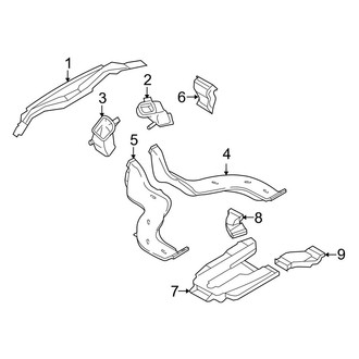 Mazda OE - Instrument Panel - Ducts