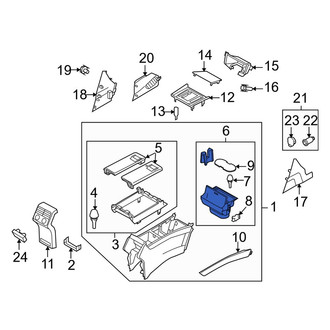 Mazda OE - Console Cup Holder