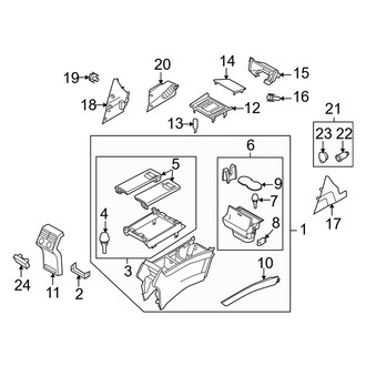 Mazda OE - 12 Volt Accessory Power Outlet