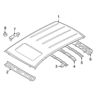 Mazda OE - Roof & Components (With Sunroof)