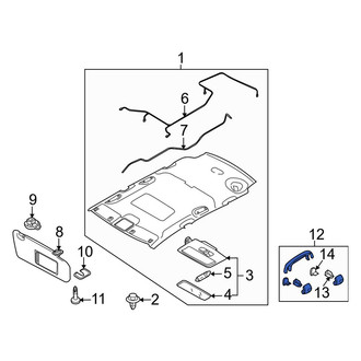 Mazda OE - Rear Interior Grab Bar