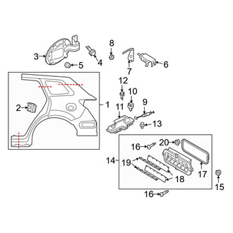 Mazda OE - Quarter Panel & Components