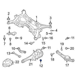 Mazda OE - Front Lower Suspension Control Arm Nut
