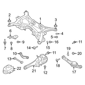 Mazda OE - Rear Suspension - Suspension Components (AWD)