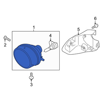 Mazda OE - Front Left Fog Light