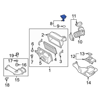 Mazda OE - Mass Air Flow Sensor