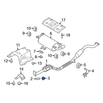 Mazda OE - Drive Shaft Nut