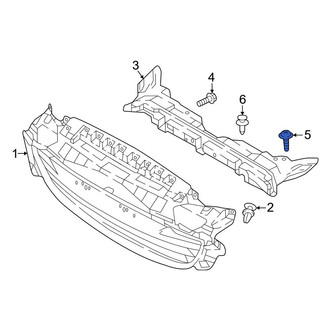 Mazda OE - Radiator Support Access Cover Bolt