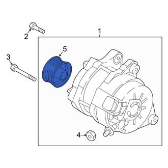 Mazda OE - Alternator Pulley
