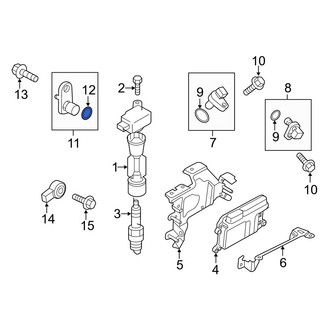 Mazda OE - Engine Camshaft Position Sensor O-Ring