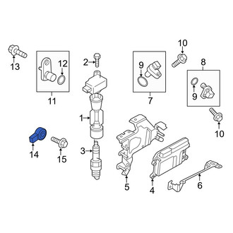 Mazda OE - Ignition Knock (Detonation) Sensor