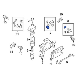 Mazda OE - Engine Crankshaft Position Sensor O-Ring