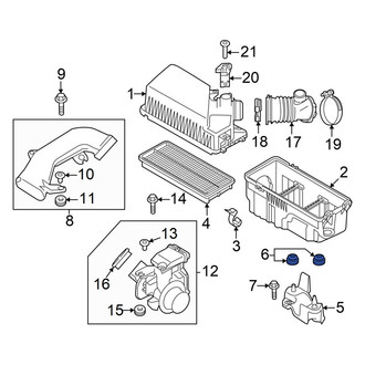 Mazda OE - Air Filter Housing Insulator
