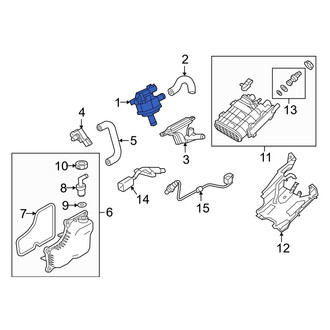Mazda OE - Vapor Canister Purge Solenoid