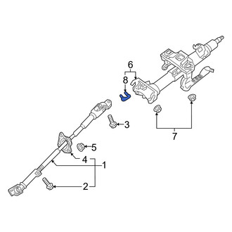 Mazda OE - Rack and Pinion Bellows Clamp
