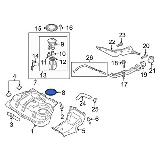 Mazda OE - Fuel Pump Gasket