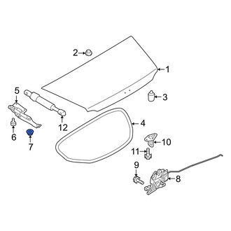 Mazda OE - Washer Fluid Reservoir Nut