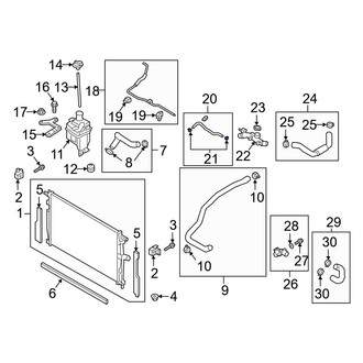 Mazda OE - Intercooler Hose Clamp
