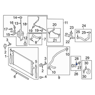 Mazda OE - Intercooler Hose Clamp