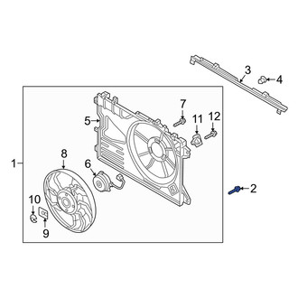 Mazda OE - Lower Intercooler Bolt