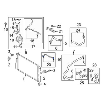 Mazda OE - Radiator Hose Clamp