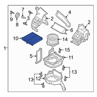 Mazda OE - Cabin Air Filter