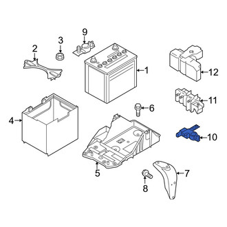 Mazda OE - Battery Cable Terminal End