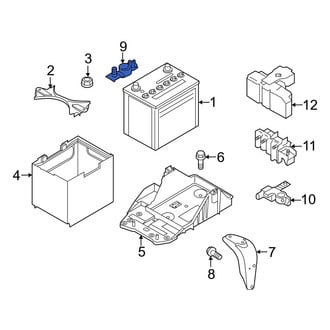 Mazda OE - Battery Cable Terminal End