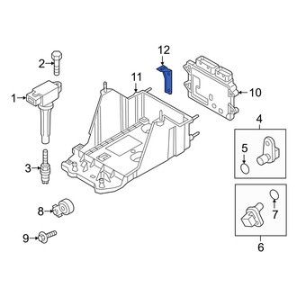 Mazda OE - Engine Control Module (ECM) Bracket