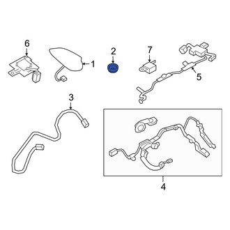 Mazda OE - Radio Antenna Mast Nut