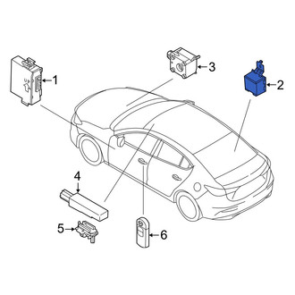 Mazda OE - Keyless Entry Receiver