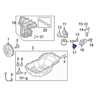 Mazda OE - Engine Variable Displacement Oil Control Solenoid Gasket