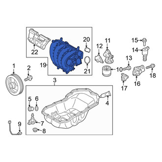 Mazda OE - Engine Intake Manifold