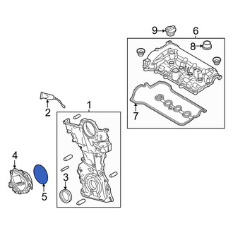 Mazda OE - Engine Variable Valve Timing (VVT) Adjuster O-Ring