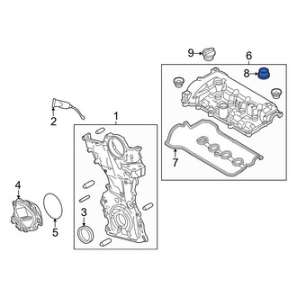 Mazda OE - Engine Valve Cover Washer Seal