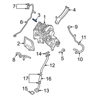 Mazda OE - Turbocharger Stud