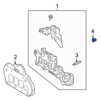 Mazda OE - Turbocharger Nut